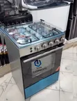 Hisense Gas Cooker 60x60 with 4 Burners and Gas Oven - 2