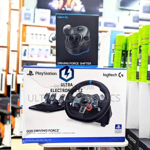 Logitech G29 Driving Force Racing Wheel and Shifter