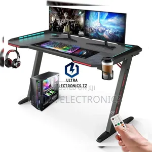 G-Lion Gaming Desk with RGB Light