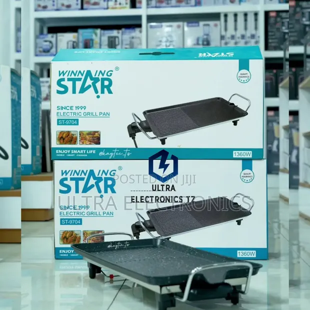 Winning Star Electric Grill Pan 1360W - 1