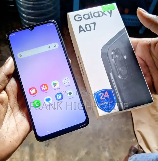 New Samsung Galaxy A07 4G 128GB Black - 1