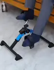 Portable Folding Exercise Bike with Screen - 4