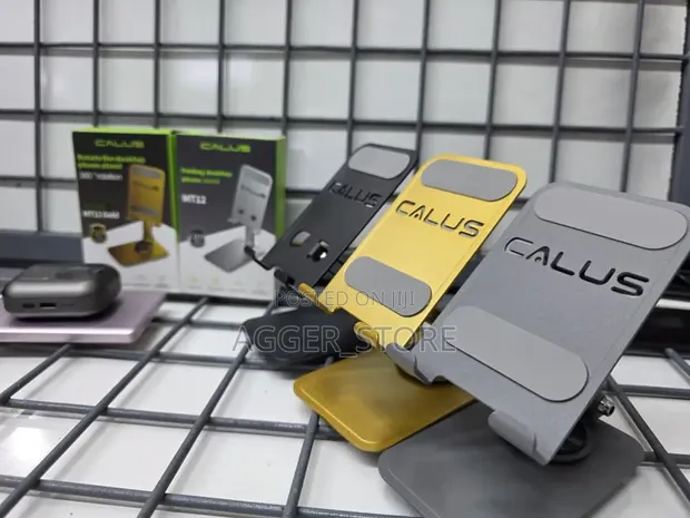 Calus Phone Stand (Gold, Silver) - 1