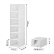6Pcs Stackable Shoe Organizer Cabinet - 1