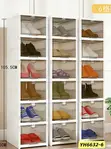 Stackable Transparent Shoe Storage Box - 1