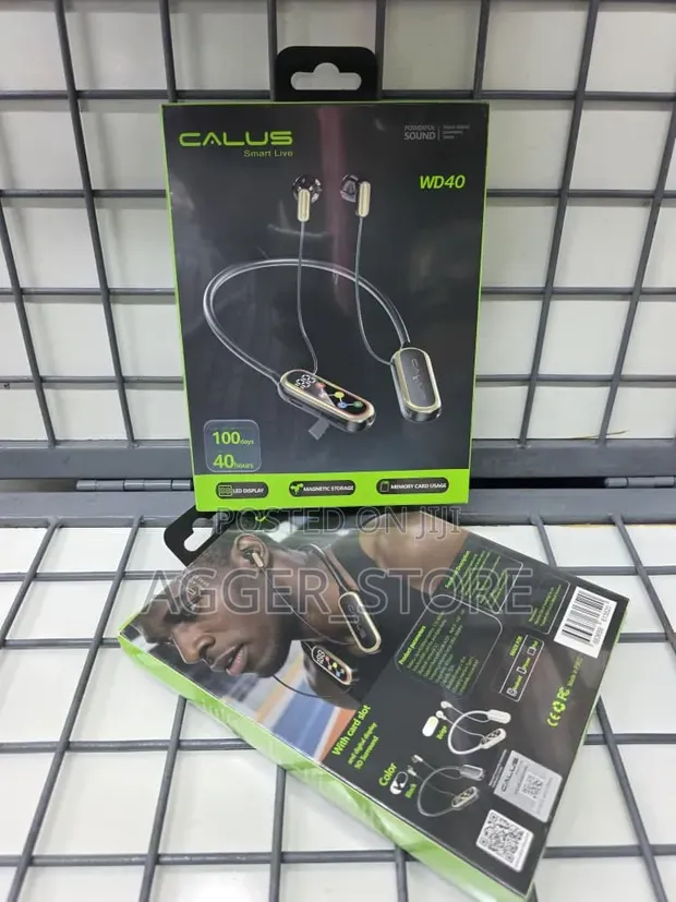 Calus WD40 Sports Neckband Wireless Bluetooth Headset - 1