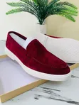 Loro Piana & Baudoin & Lange Men's Leather Loafers - 2