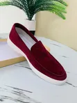 Loro Piana & Baudoin & Lange Men's Leather Loafers - 3