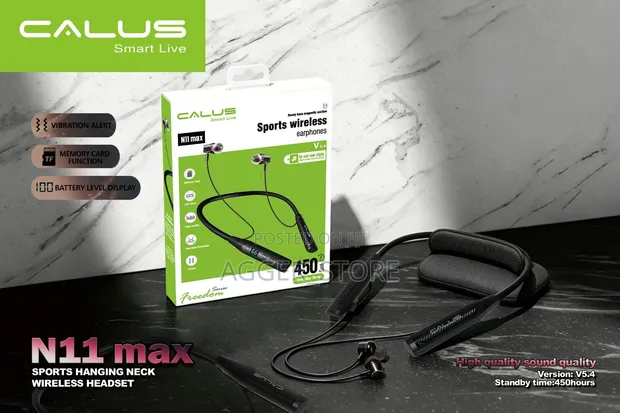 Calus N11 Max Sports Hanging-Neck Wireless Headset - 1