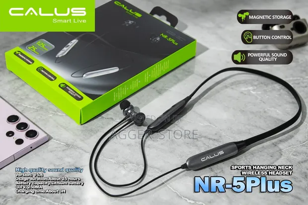 Calus NR-5 Plus Sports Hanging Neck Wireless Headset - 1