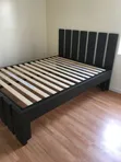 Modern Wooden Bed Frame - 1