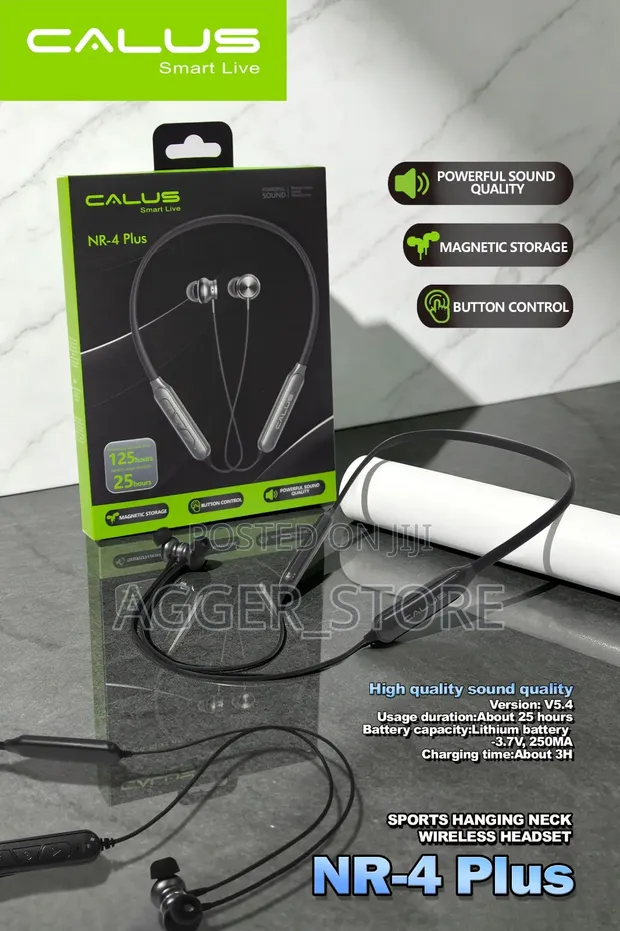 Calus Smart Live NR-4 Plus Sports Wireless Headset - 1