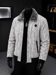 Modern Men's Heavy Coat - 1
