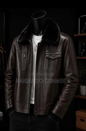 Brown Men's Heavy Coat