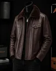 Brown Men's Heavy Coat - 3