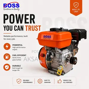 Boss Gasoline Engine - 4 Stroke, Air Cooled