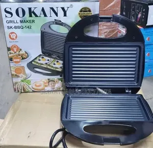 Brand New Sokany Sandwich and Grill Maker