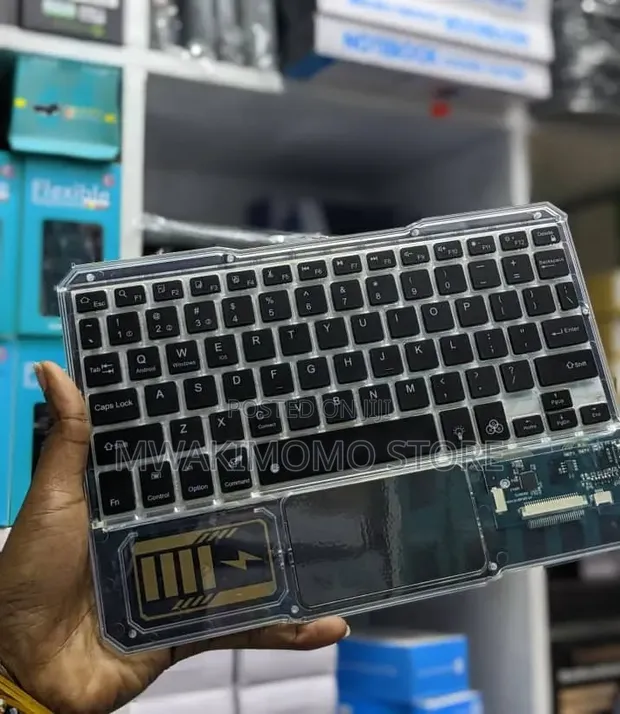 Transparent Gaming Bluetooth Keyboard - 1