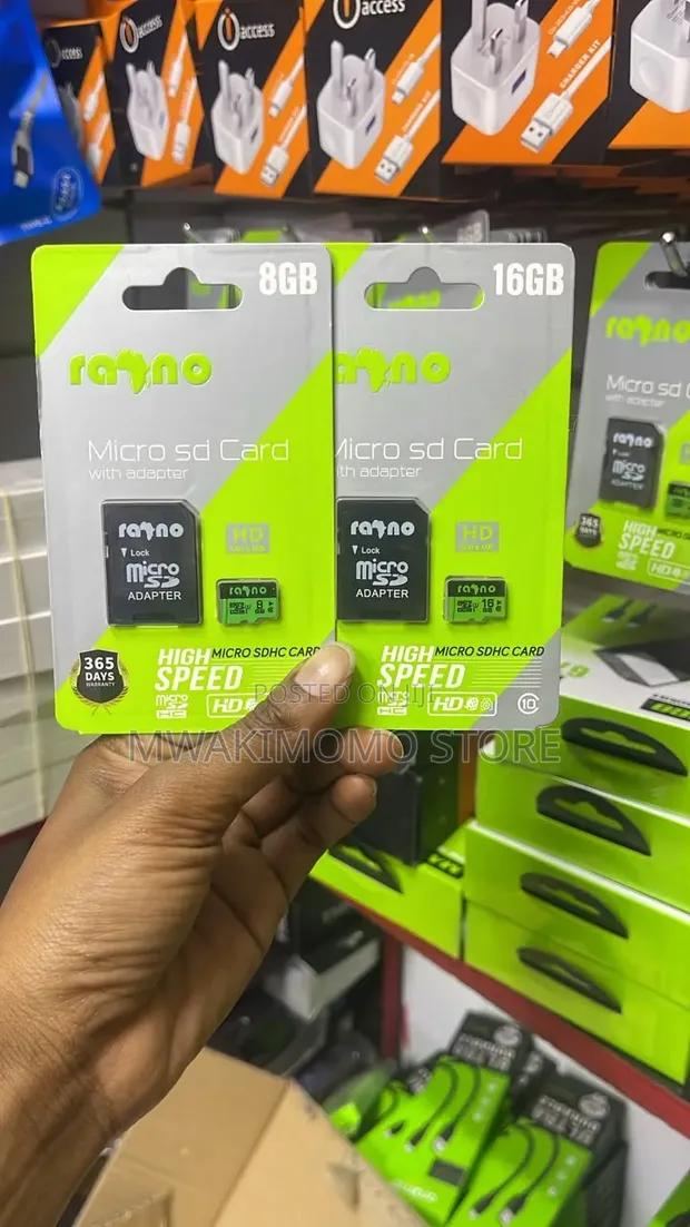 Raino High Speed Micro SDHC Memory Card Class 10 - 1