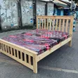 Classic Designed Wooden Bed - Brand New - 2
