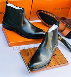 Clarks Executive Dark Brown Genuine Leather Chelsea Boots