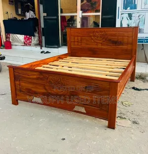 Kitanga 5x6 Solid Wood Bed Frame