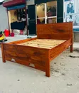 Kitanga 5x6 Solid Wood Bed Frame - 4