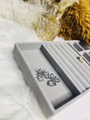 Silver Bow Knot Love Earrings