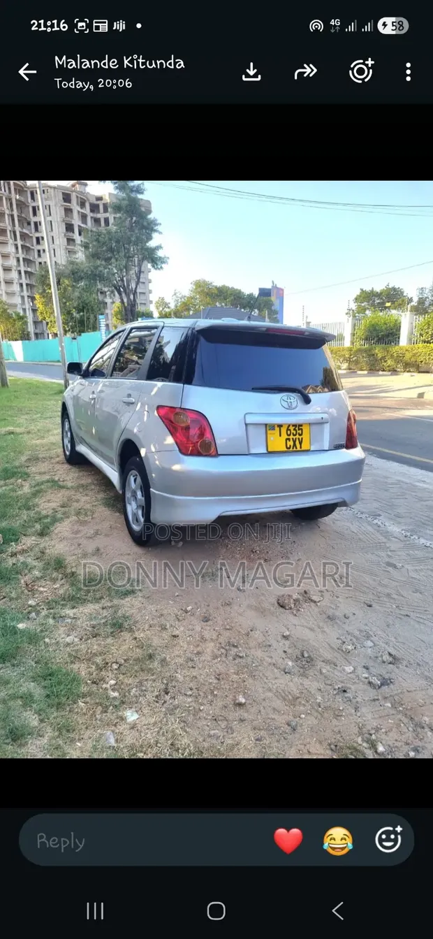 Toyota IST 2005 Silver - 1