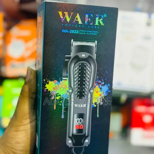 Waer Professional WA-2922 Cordless Rechargeable Hair Clipper - 1