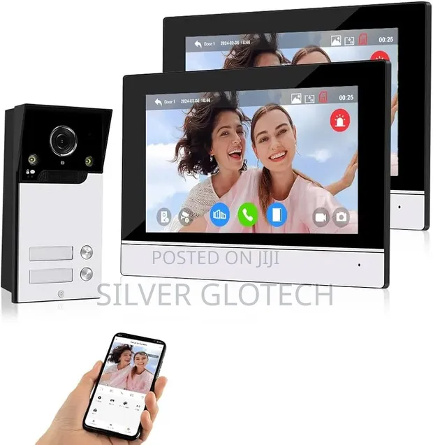 IP Video Doorbell with 7-inch Touchscreen - 1
