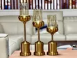 Candle Holder Set (3pcs) - Gold - 2