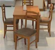 Dining Set with 4 Chairs - 2
