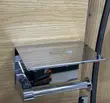 Stainless Steel Toilet Paper Holder with Shelf - 2