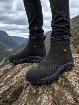 CAT Men's Leather Boots - Classic Style