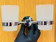 Double Glass Holder - Wall Mounted Bathroom Accessory - 2