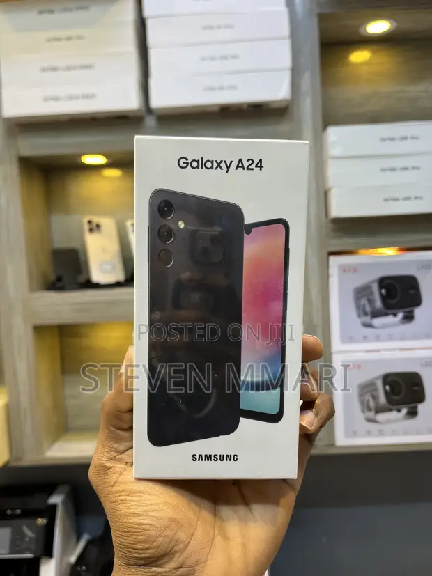 New Samsung Galaxy A24 128GB Black - 1