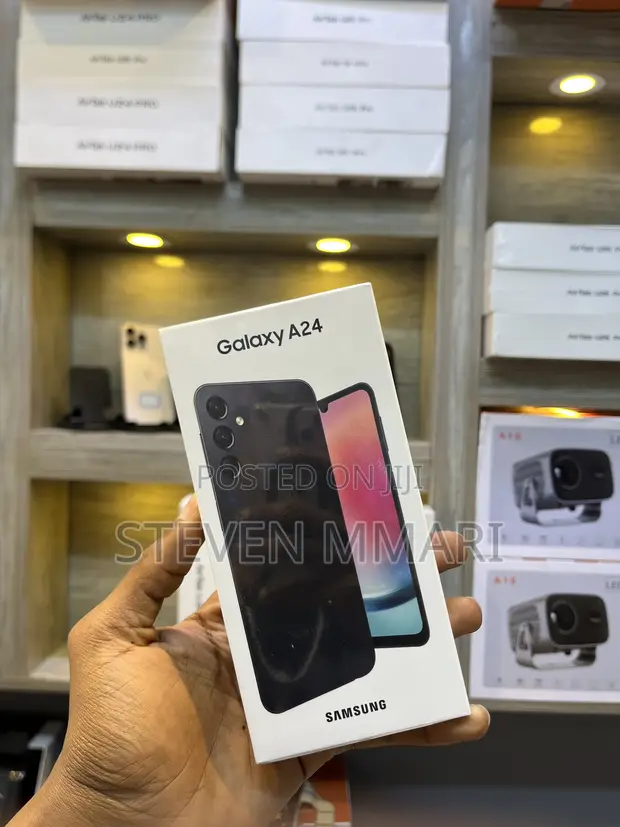 New Samsung Galaxy A24 128GB Black - 1