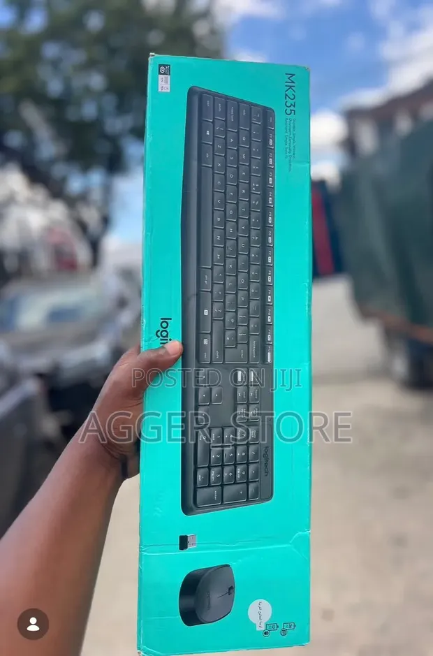 Logitech MK235 Wireless Keyboard and Mouse Combo - 1