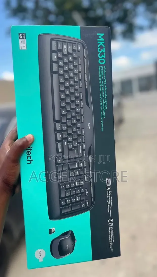 Logitech MK330 Wireless Keyboard and Mouse Combo - 1