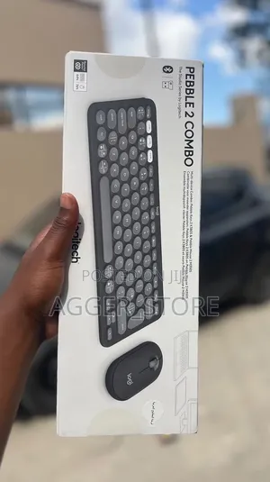 Logitech Pebble Keys 2 K380s Keyboard & Pebble Mouse 2 M350 Combo