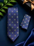 Men's Tie and Pocket Square Set - New Combo - 4