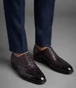 Clarks Men's Moccasins - Coffee Brown & Black Leather - 3