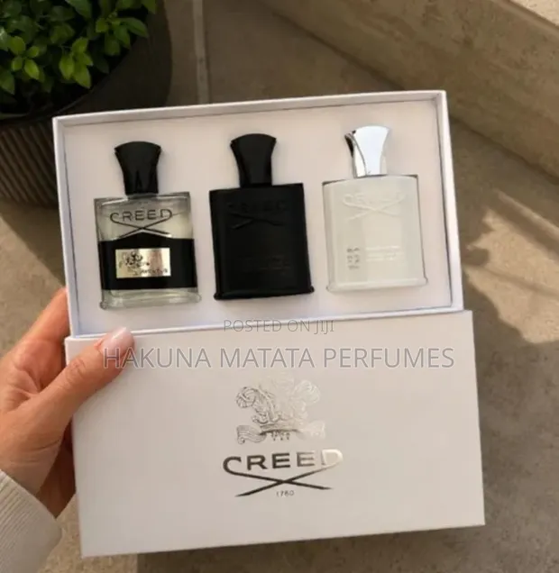 Creed Fragrance Set - Aventus, Green Irish Tweed, Silver Mountain Water - 1