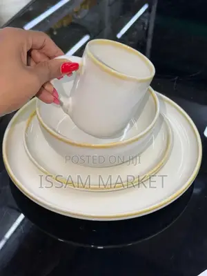 16-Piece Marble Dinner Set