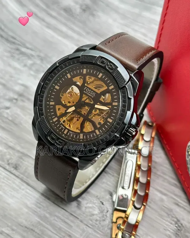 Fossil Leather Watch - Brand New - 1