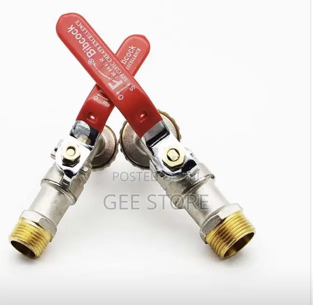 Firmer Bib Cocks - Nickel-Plated Brass - 1