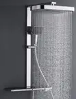 Brand New Thermostatic Shower Panel with Rain Shower Head - 1