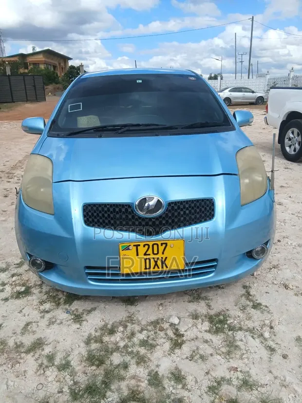 Toyota Vitz 2006 Blue - 1