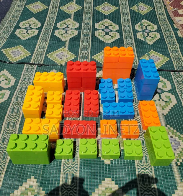 Large Building Blocks Set - 45 Pieces - 1